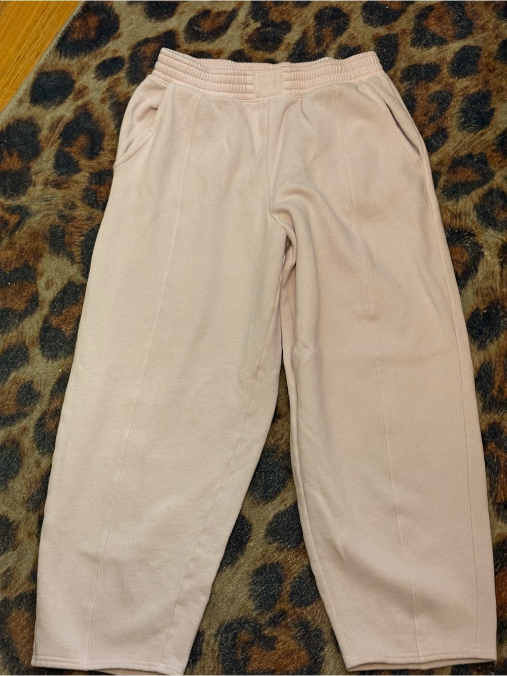Victoria secret PINK barrel sweatpants in baby pink